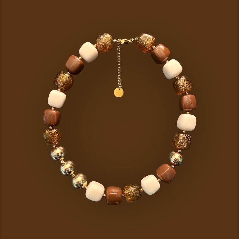 Collier Amalfi trio glitter