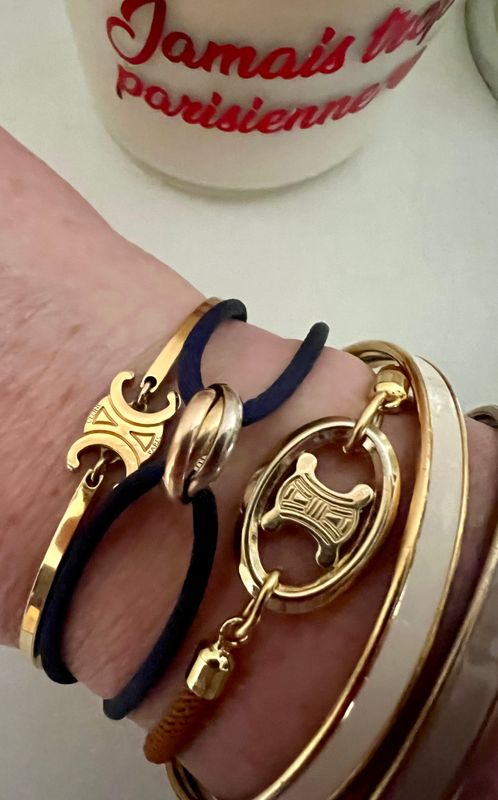Bracelet upcyclé Céline