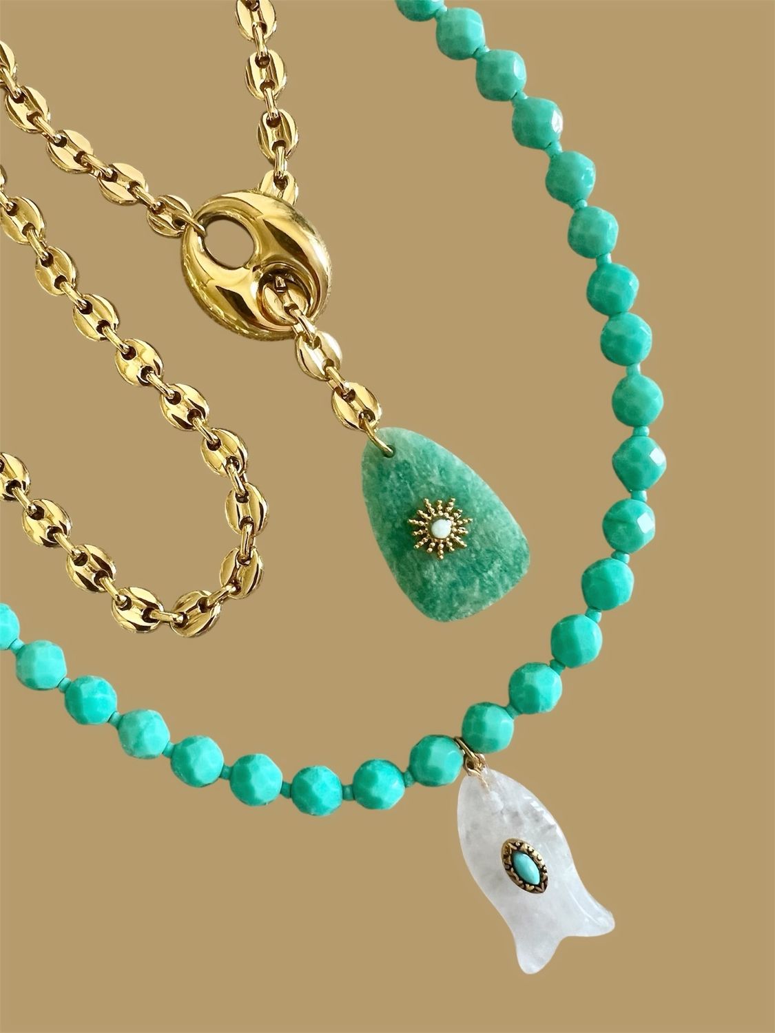 Collier Alma Amazonite