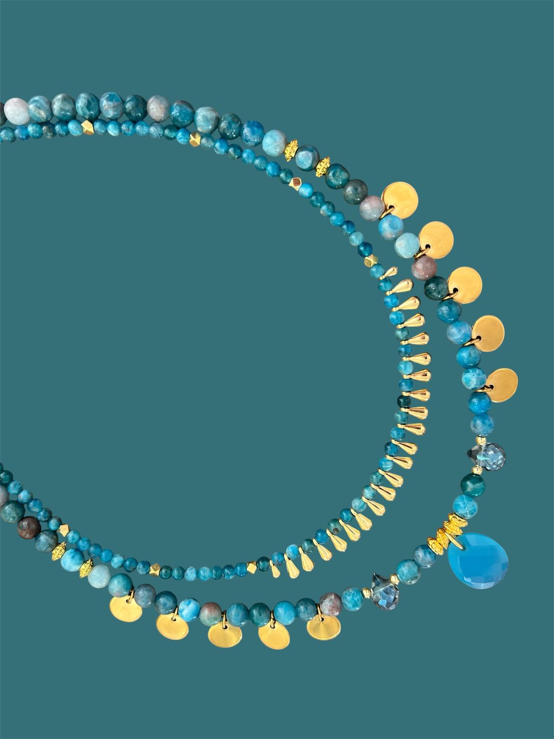 Collier Blue Bohemian