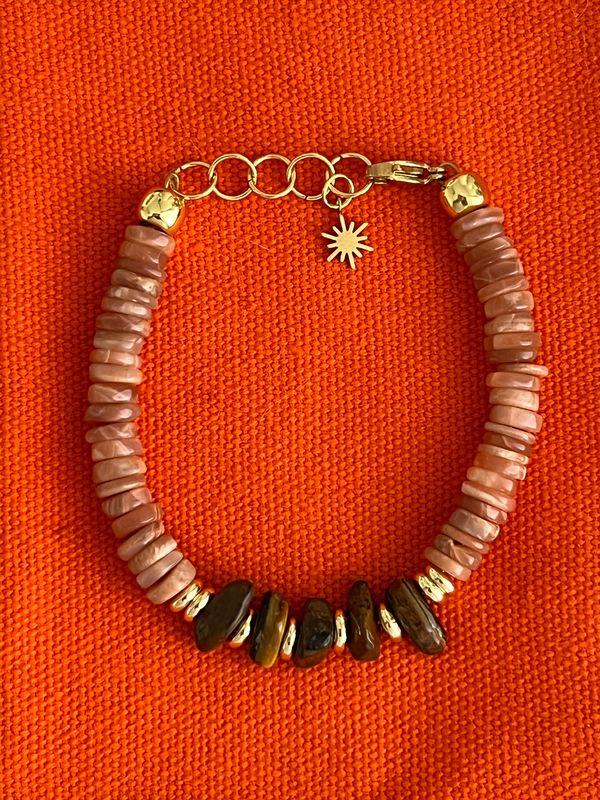 Bracelet Portofino peach