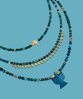 Collier Rio blue