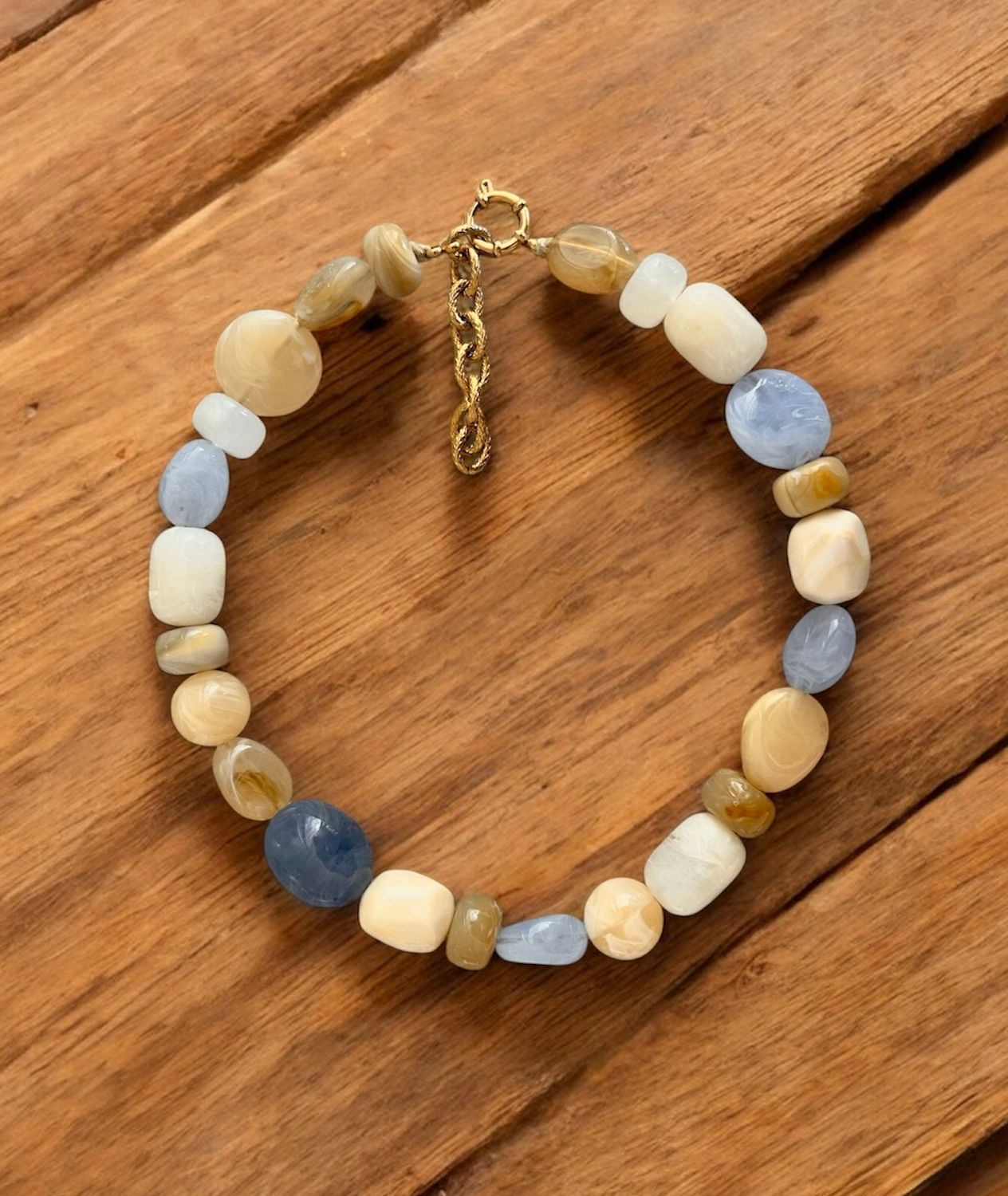 Collier Copacabana ice blue