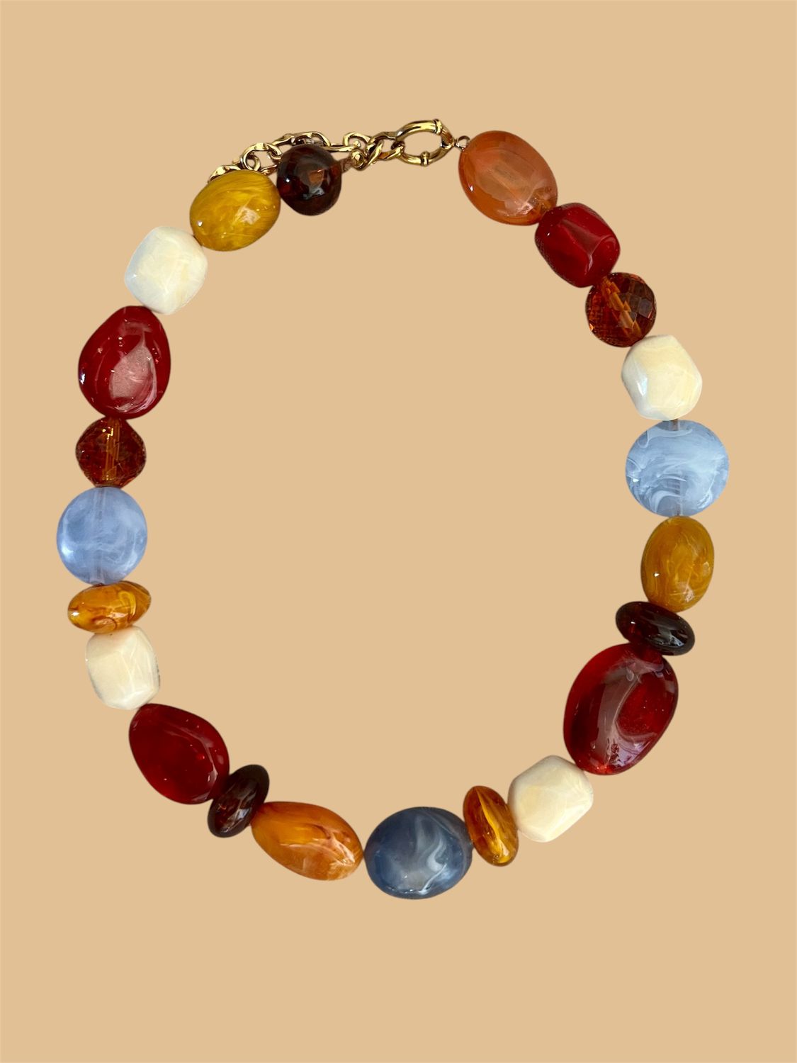 Collier Copacabana cerise