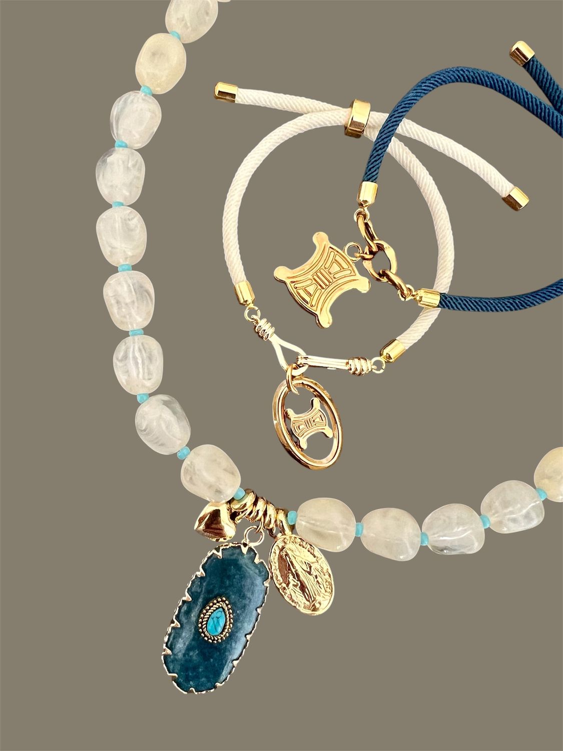 Collier Agate