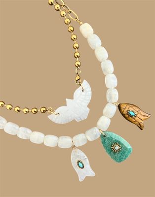 Collier Blanche