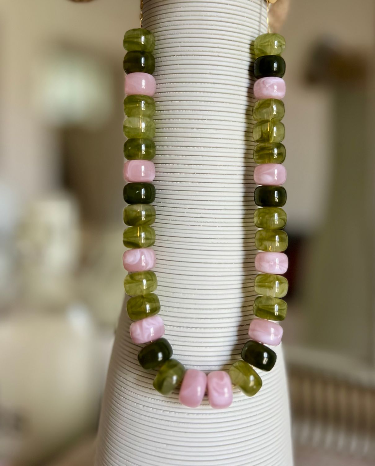 Collier Morgane kaki