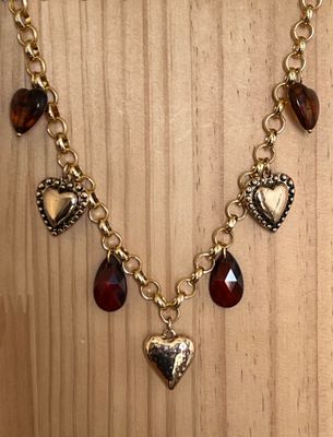 Collier Hope chocolat