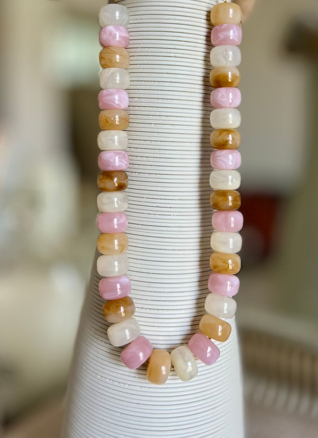 Collier Morgane pastel