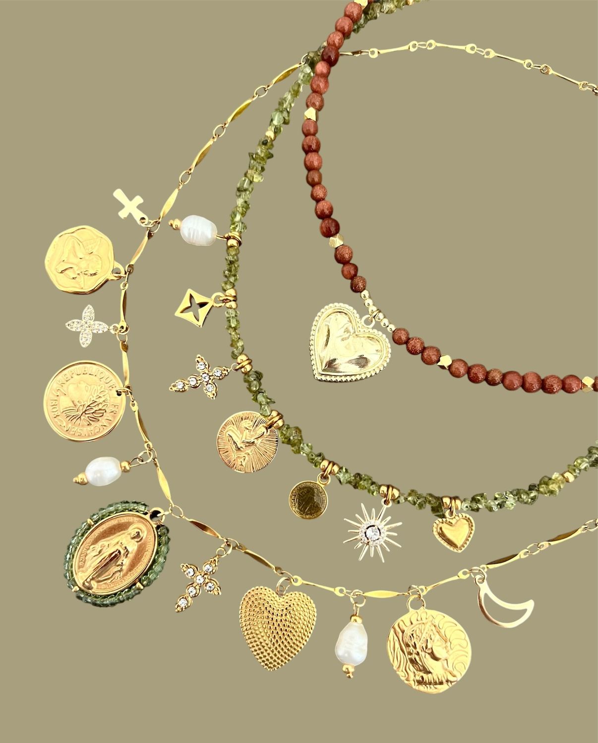 Collier Péridot