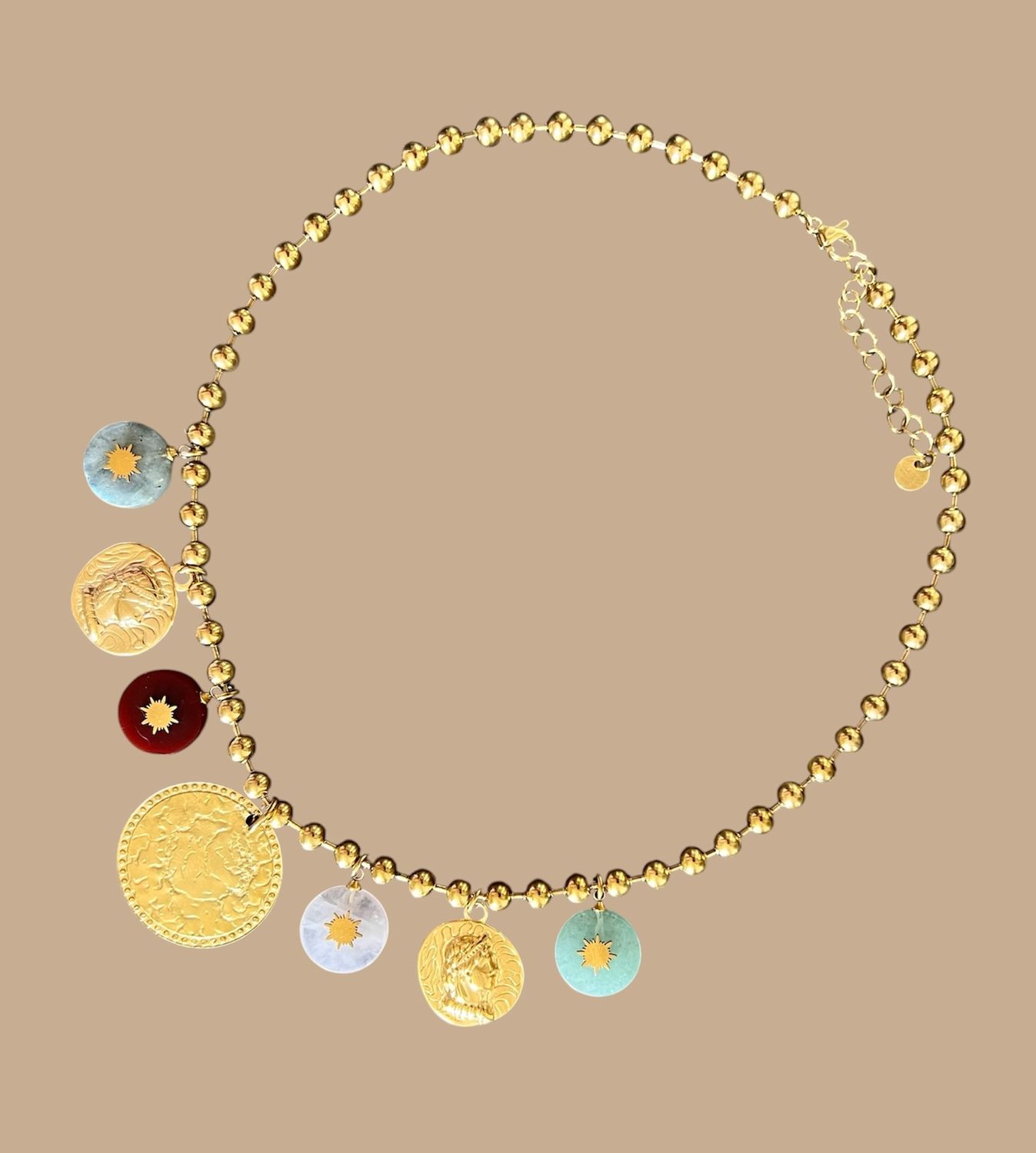 Collier Nina médaillon