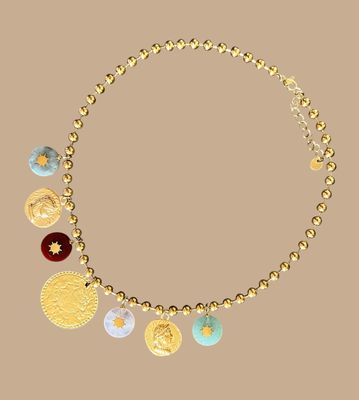 Collier Nina médaillon