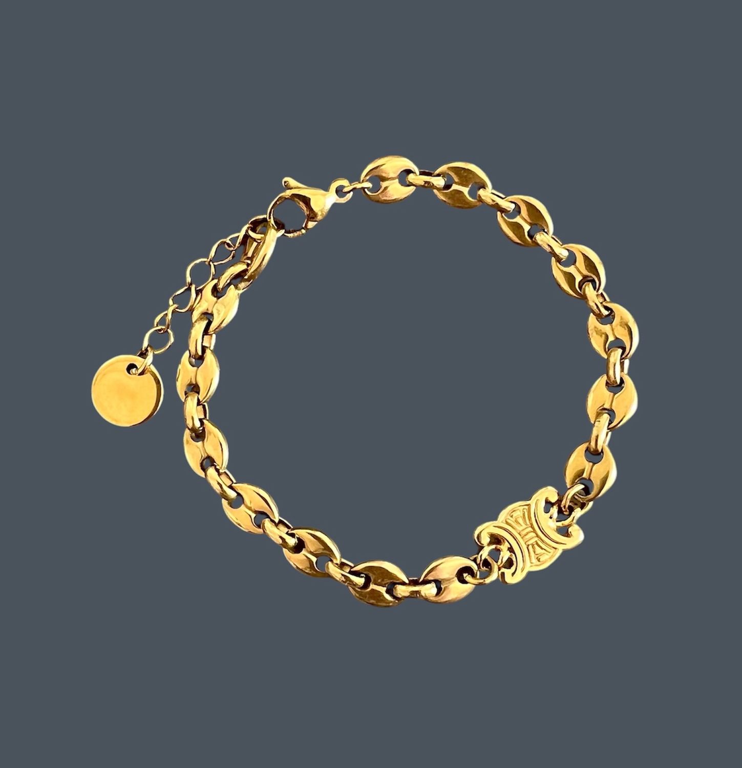 Bracelet upcyclé Céline