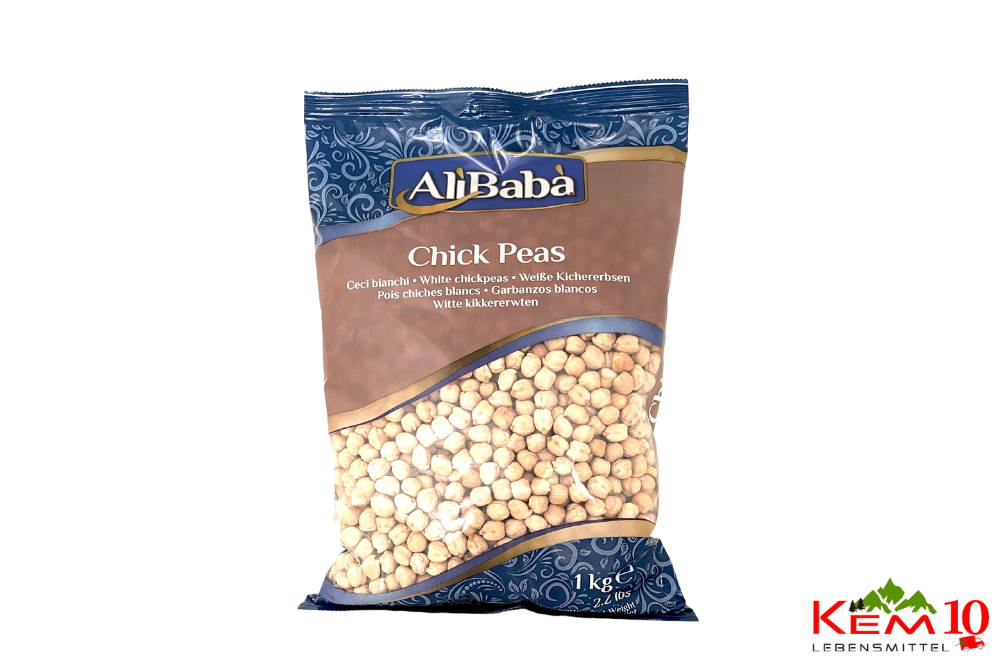 AB Chick Peas White 1 kg Weiße Kichererbsen