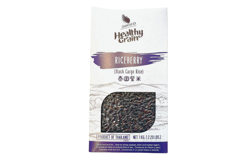 Black Cargo Rice -1 Kg  Rice Berry