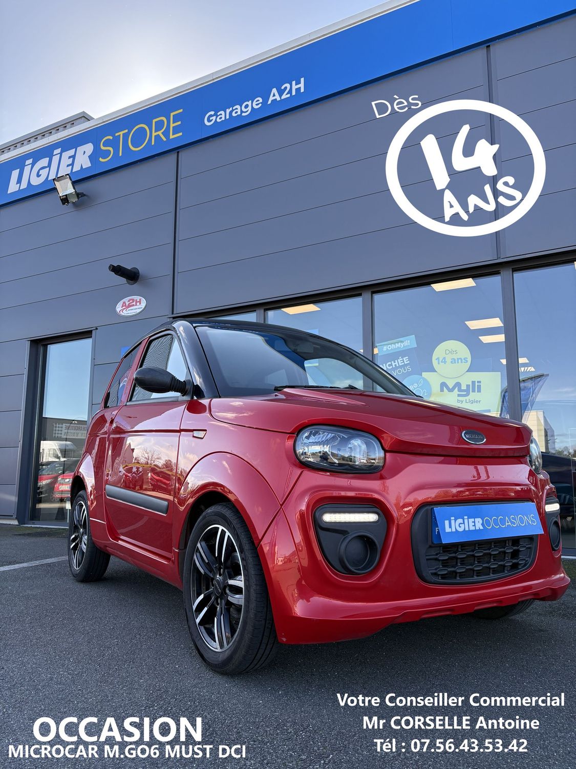 MICROCAR M.GO6 MUST DCI