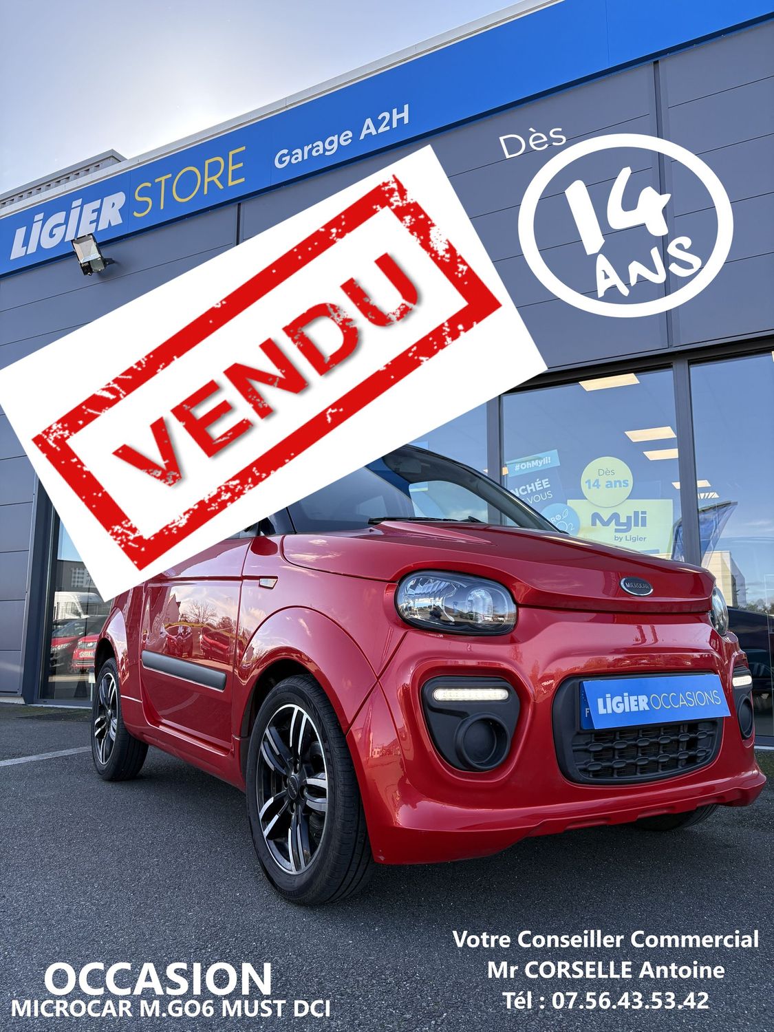 MICROCAR M.GO6 MUST DCI