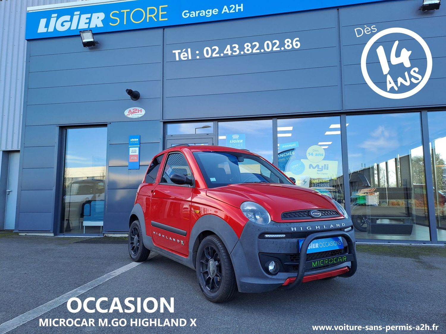 MICROCAR M.GO5 HIGHLAND X PROGRESS MICROCAR M.GO5 HIGHLAND X PROGRESS