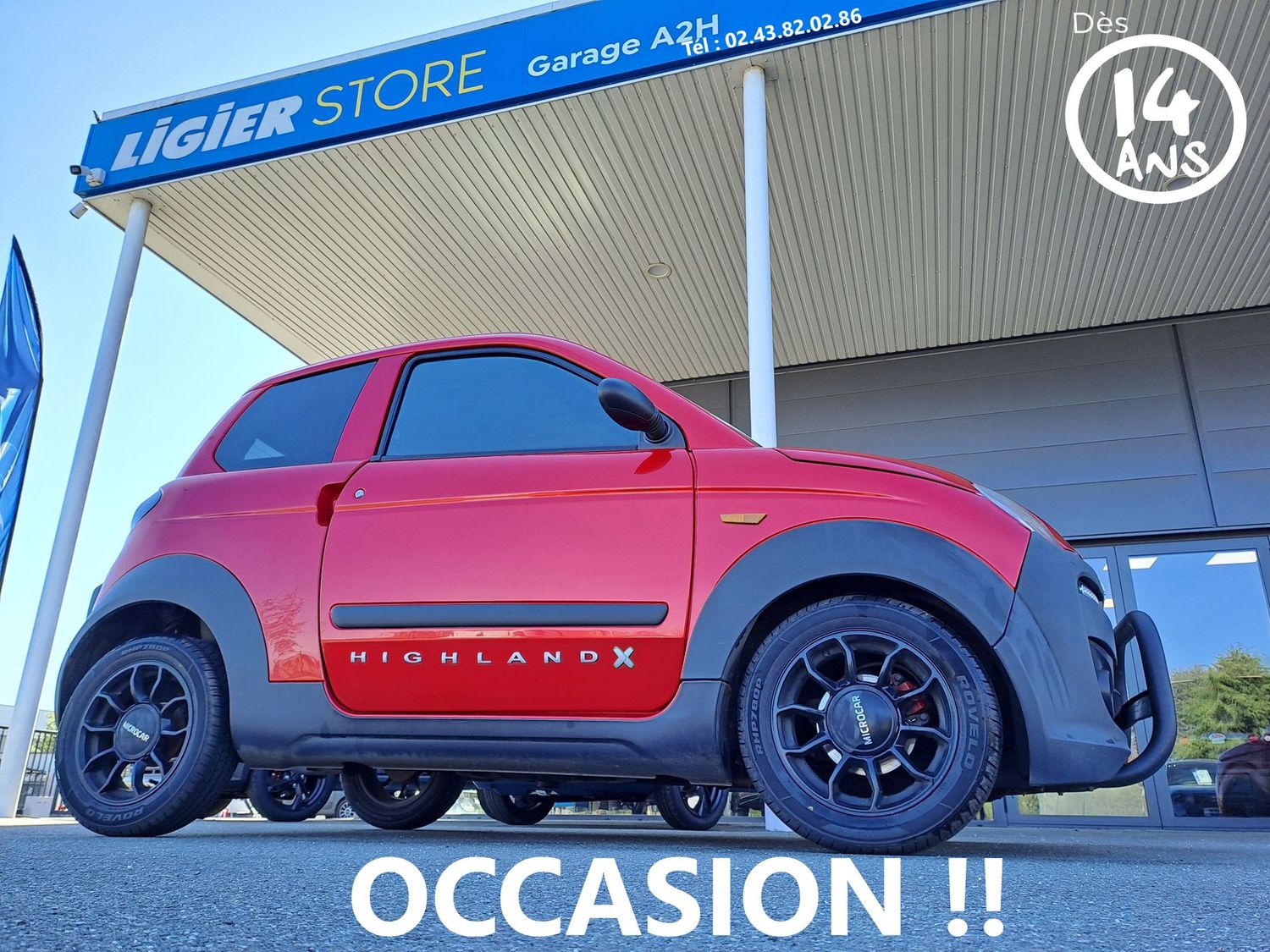 MICROCAR M.GO5 HIGHLAND X PROGRESS