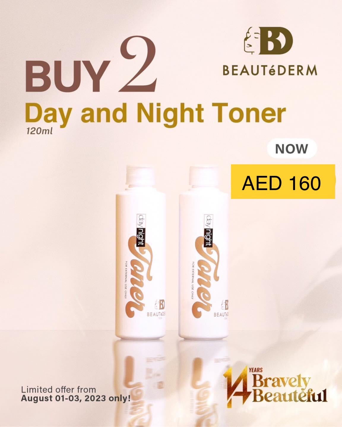 Day and Night Toner 120ml Promo