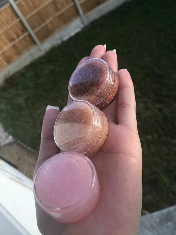 Lip scrub set