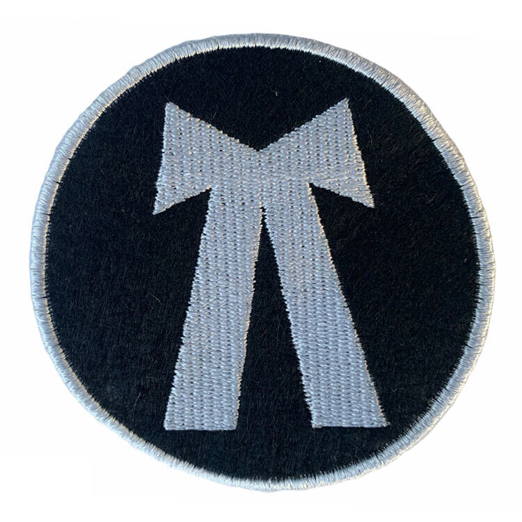 3 Pcs of Embroidered Advocate Logo Sew On Patch