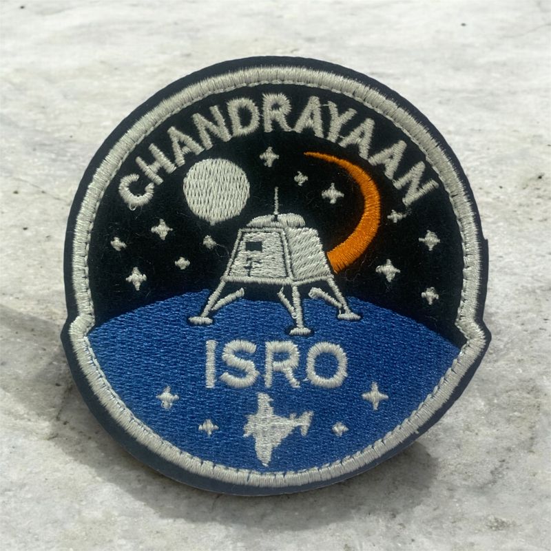 Chandrayaan Lunar Legacy Patch (Pack of 2 Pcs)