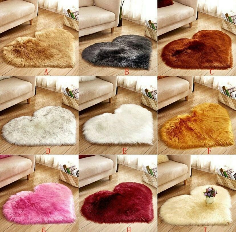 Heart Shaped Carpets