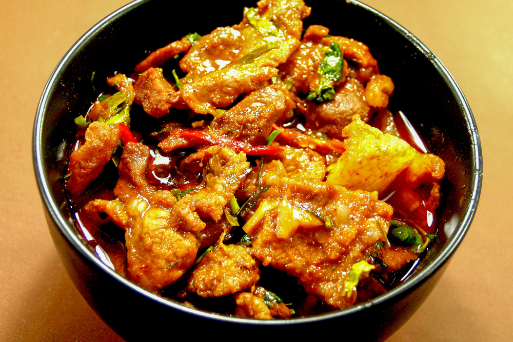 Nr.64 Rindfleisch in Curry-Soße