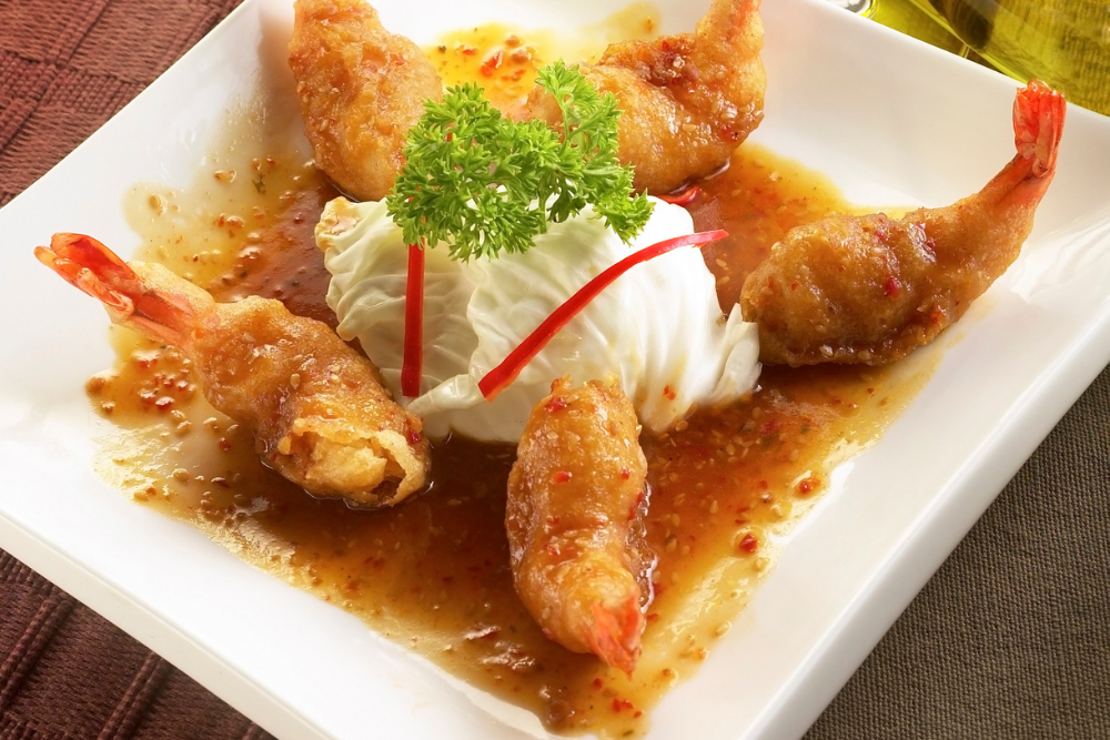 S3. Garnelen gebraten