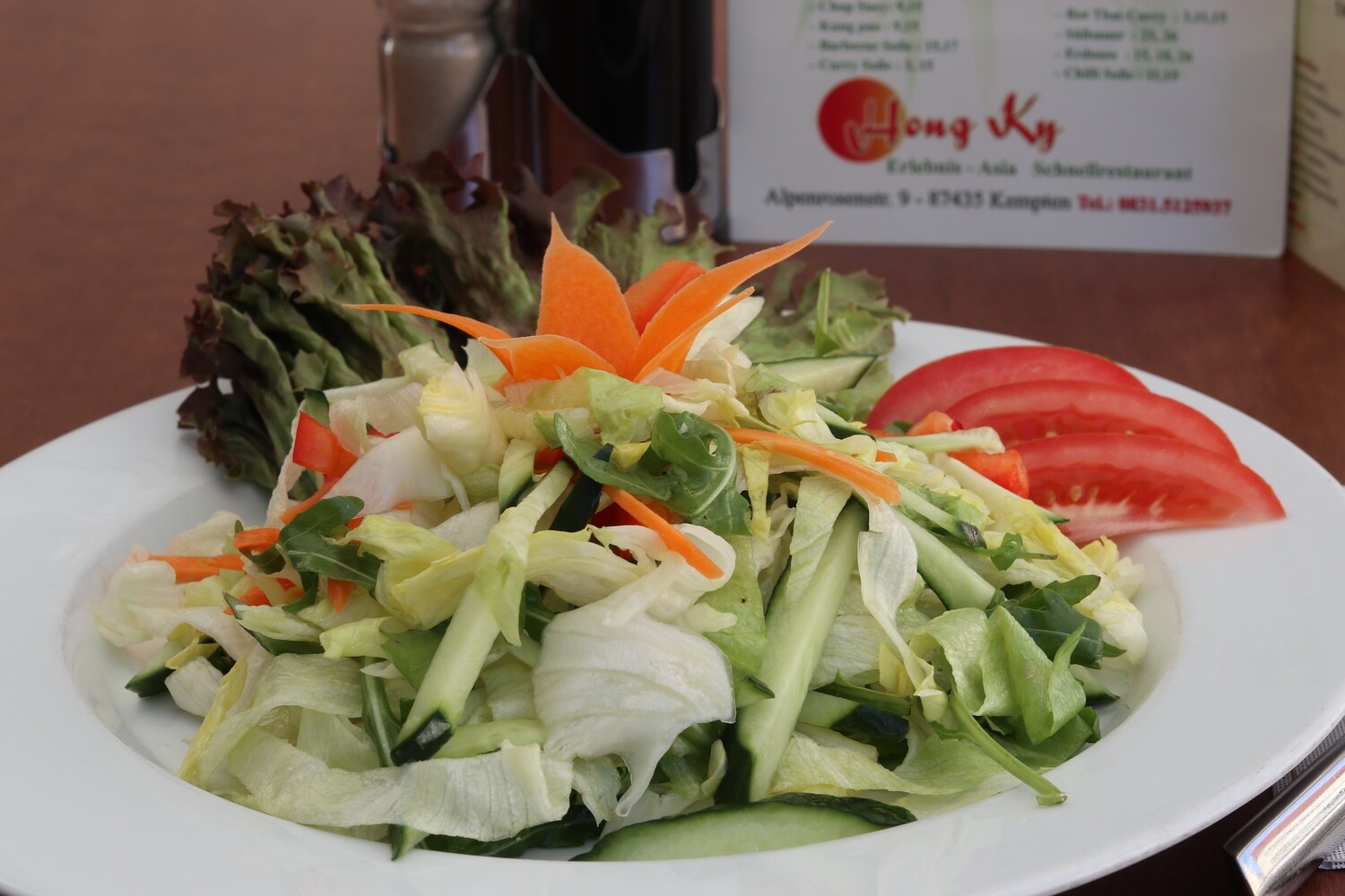 Nr.12 Gemischter Salat mit Hähnchenbrustfilet