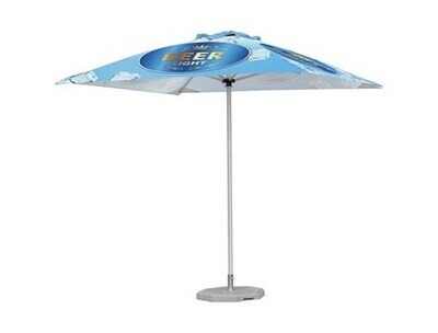 Legend Sublimated Parasol Single Pole 2.2M X 2.2M