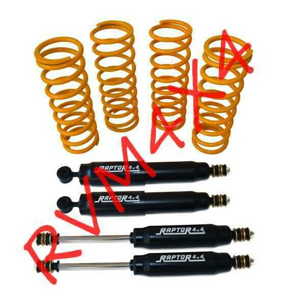 Kit suspenssion RAPTOR 4X4 EXPÉDITION + 5 CM