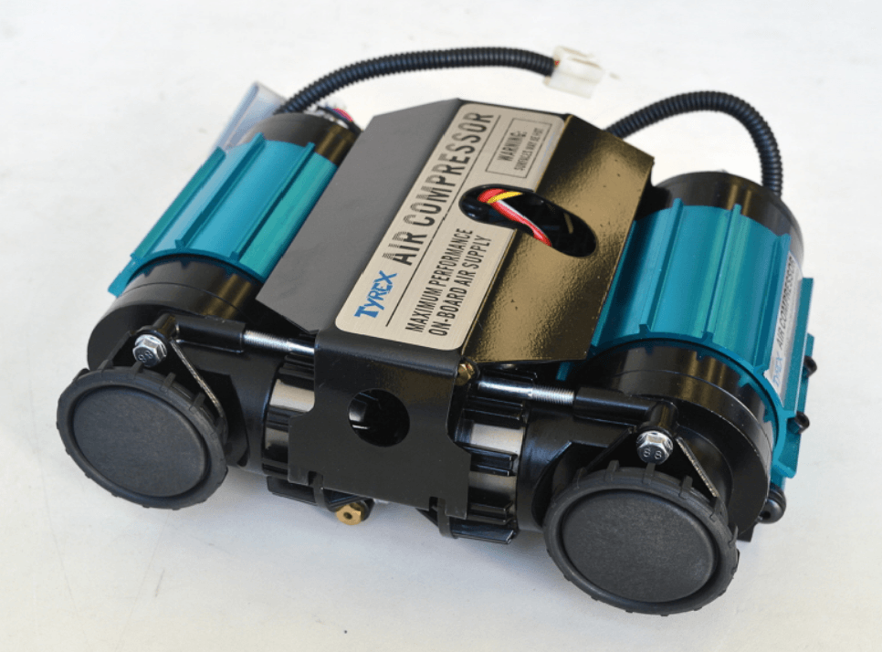 Compresseur Tyrex bi-moteur pour blocage pneumatique