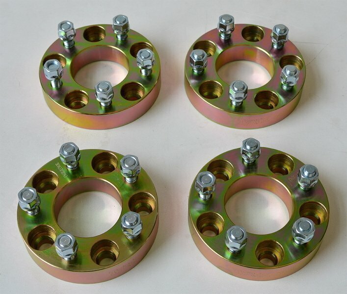 Elargisseurs de roue ACIER 30 MM