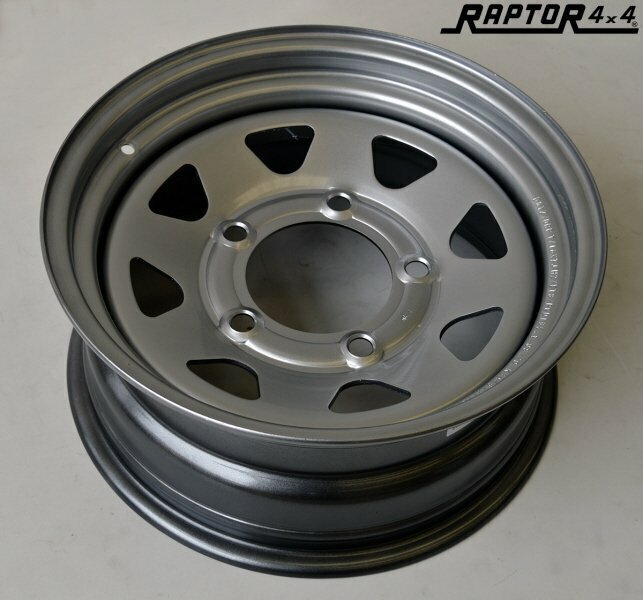 jante RAPTOR4X4 7X16 ET -20 Silver