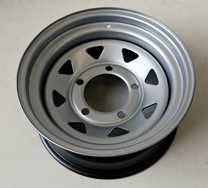 JANTE TYREX ACIER 7X16 ET -20 ARGENT