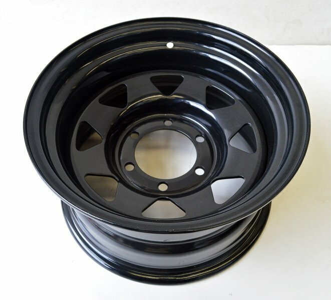 JANTE TYREX ACIER 8X15 -30 NOIR