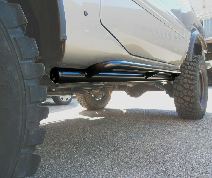 ROCK SLIDERS avec protection d'arbres PATROL GR Y61 COURT