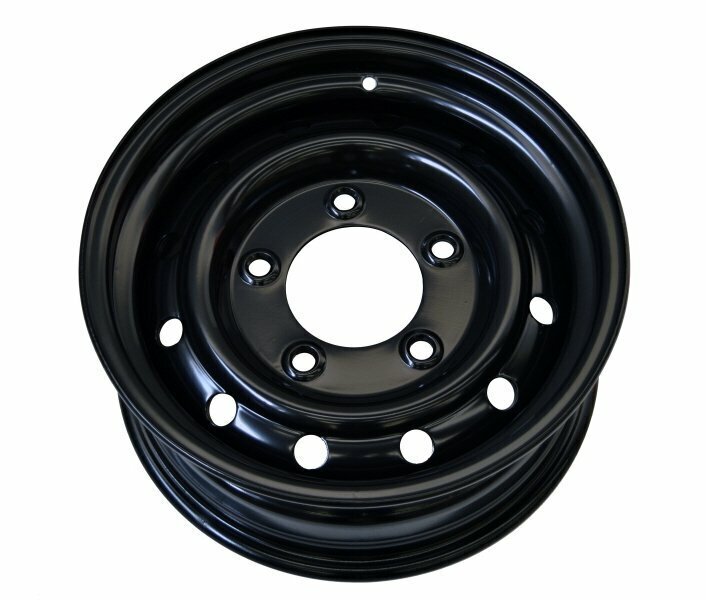 ROUES WOLF ACIER 6.5X16 ET 0 NOIR