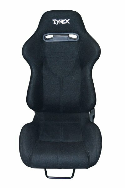 Siège TYREX sport tissu noir