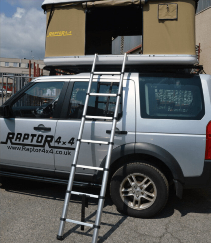TENTE DE TOIT HARD SHELL RAPTOR 4X4 MOYEN / GRAND