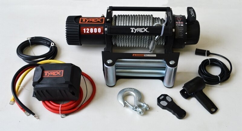 treuil Tyrex 12000lb cable acier