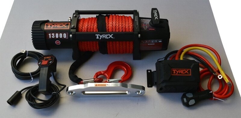 treuil Tyrex 13000lb corde synthétique