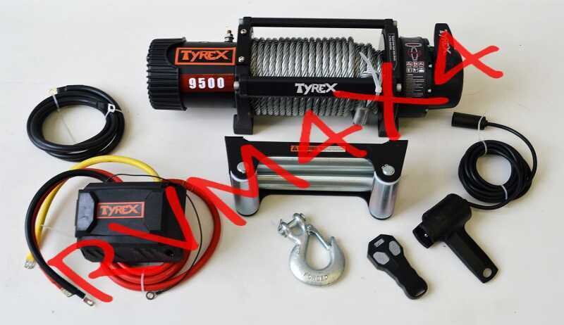 treuil Tyrex 9500lb cable acier