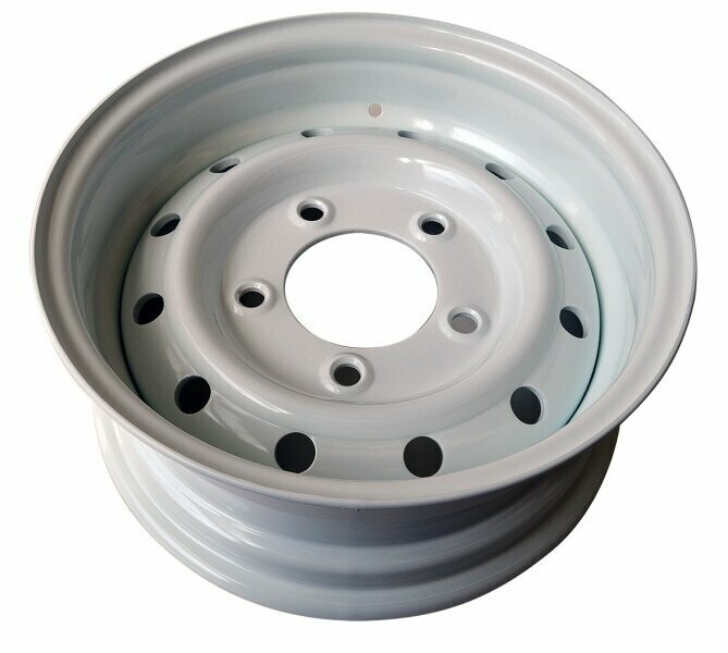 ROUES WOLF ACIER 6.5X16 ET 0 BLANC