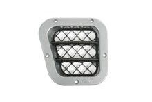 PRISE D'AIR LATERALE PLASTIQUE GAUCHE BRUNEL GRIS ARGENT STANDARD