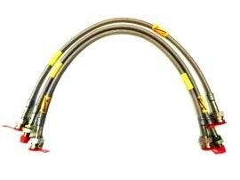 KIT DE TUYAUX DE FREIN +10 CM POUR DEFENDER A PARTIR DE 2004 / DISCO I 95 ET PLUS