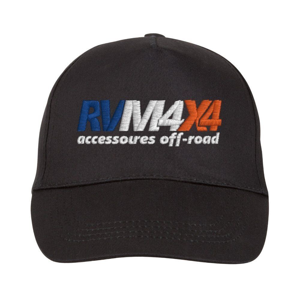 casquette noire RVM4X4