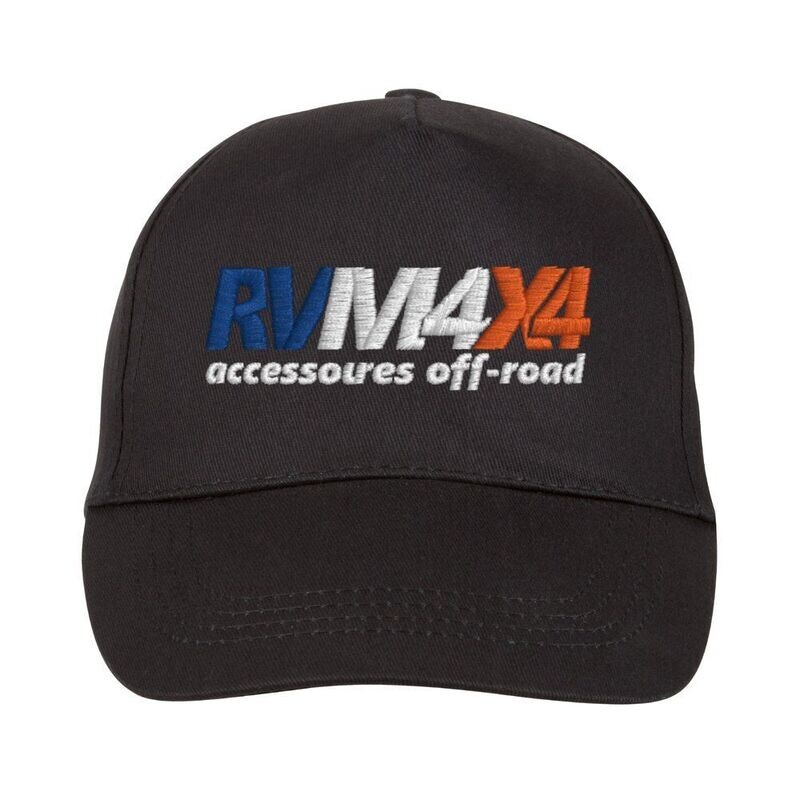 casquette noire RVM4X4